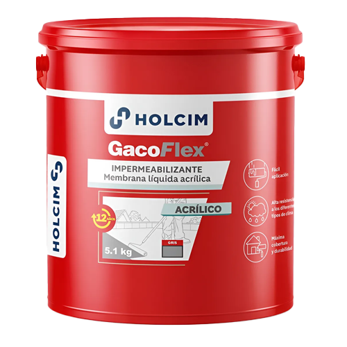 CUÑETE IMPER ACRILICO 12 AÑOS BLANCO Y GRIS